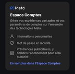 espace compte instagram