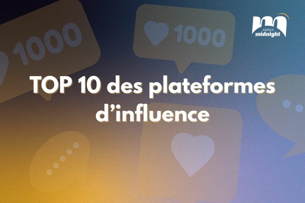 plateformes influence